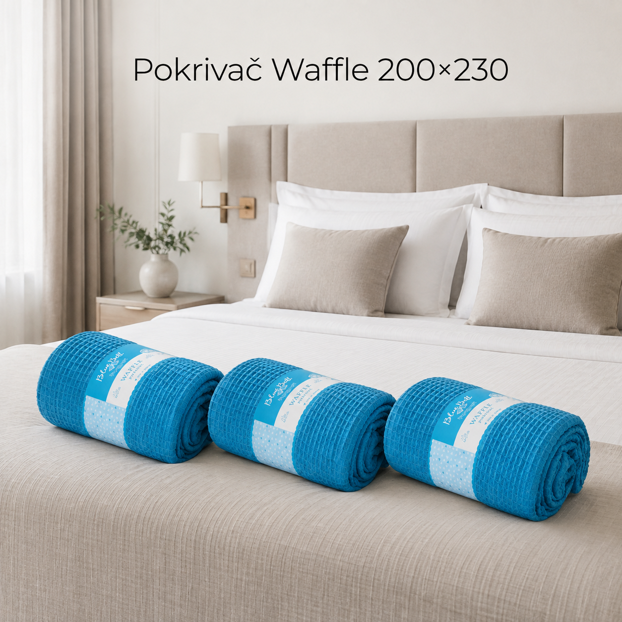 Pokrivač Waffle 200×230