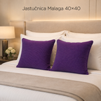 Jastučnica Malaga 40×40, set 2kom