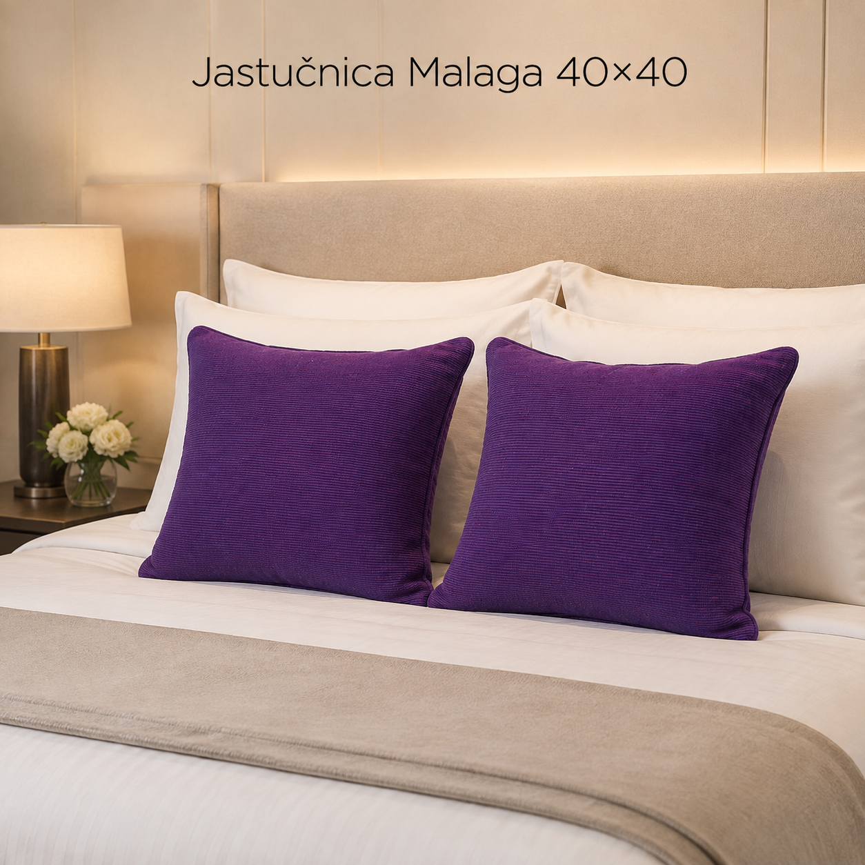 Jastučnica Malaga 40×40, set 2kom