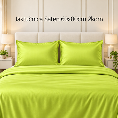Jastučnica Saten 60x80cm 2kom