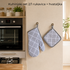 Kuhinjski set 2/1 rukavica + hvataljka