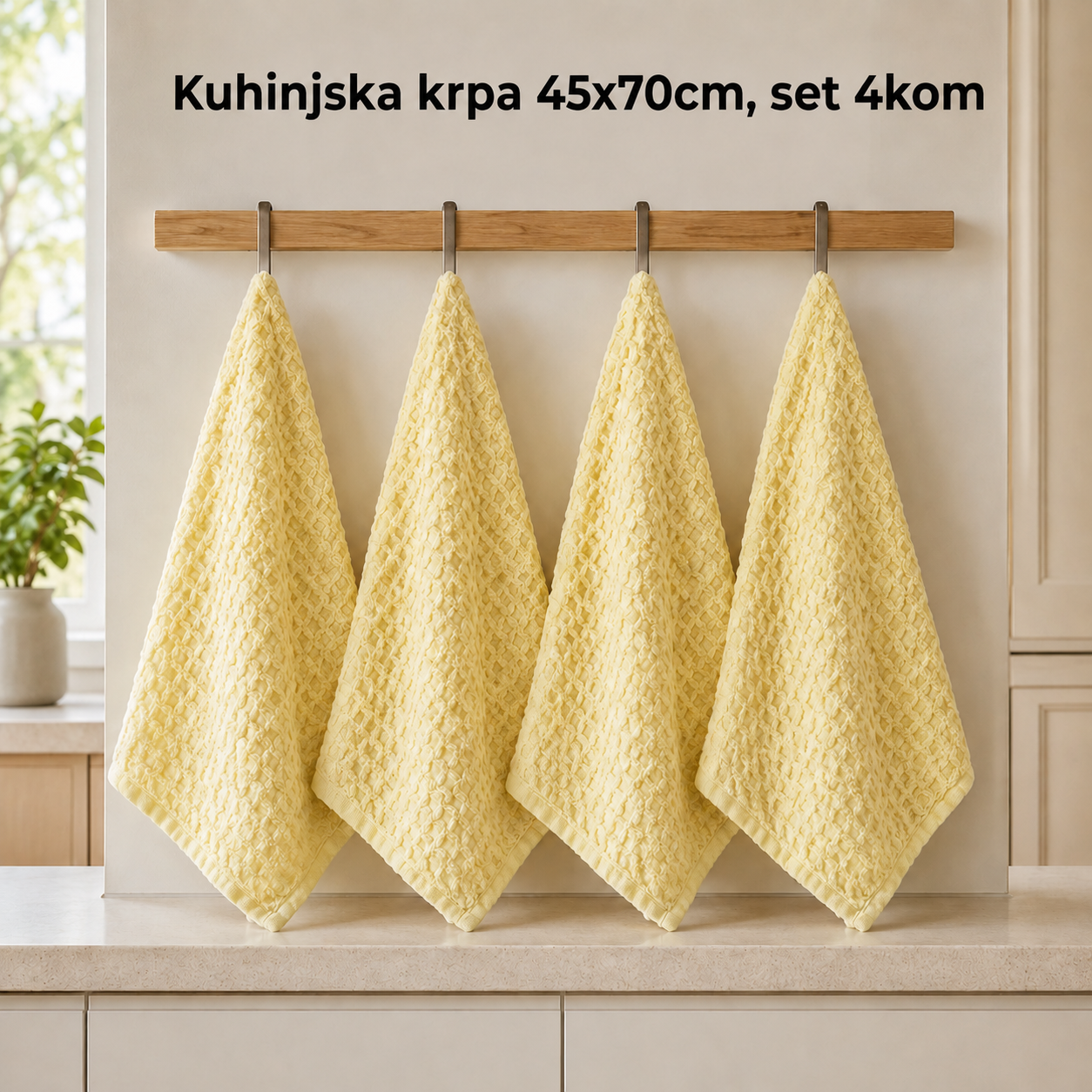 Kuhinjska krpa 45x70cm, set 4kom