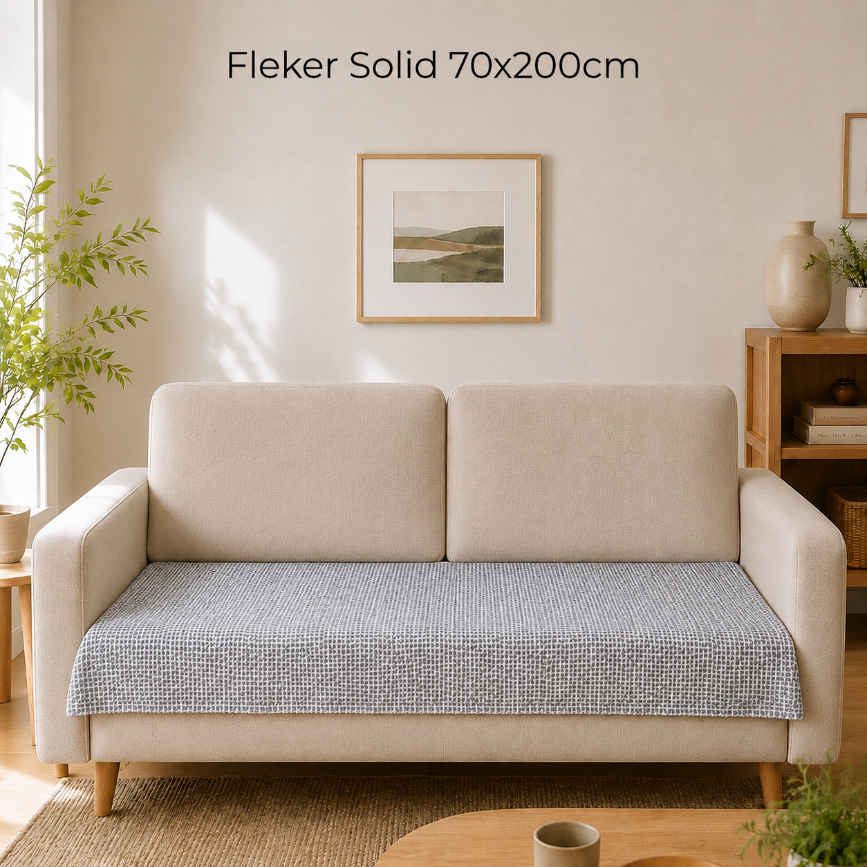 Fleker Solid 70x200cm