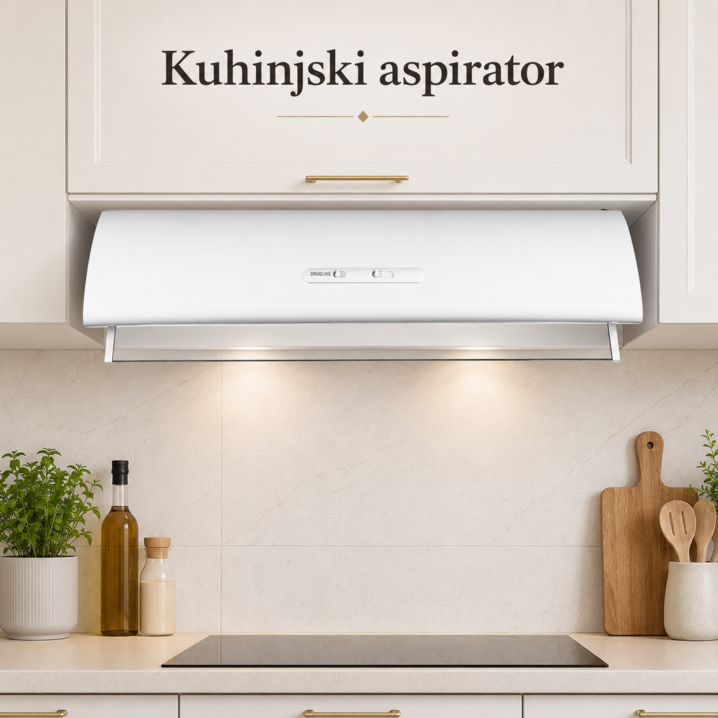 Aspirator Davoline OLYMPIA 360 WHITE 1M 60cm