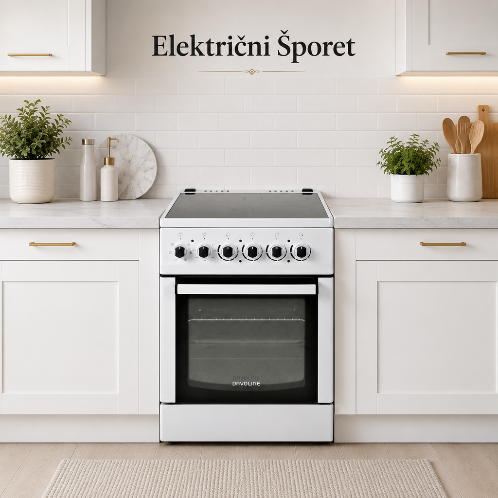 Električni šporet ravna ploča EV 5055 W