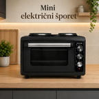 Mini električni šporet Davoline FORNETTO 3802 EM/BL