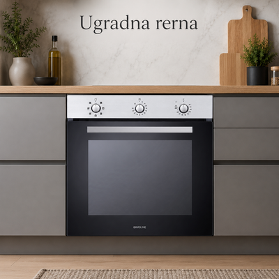 Ugradna rerna Davoline BXA 608 INOX
