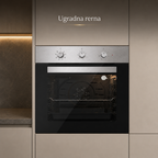 Ugradna rerna Davoline DRXO 6104 INOX