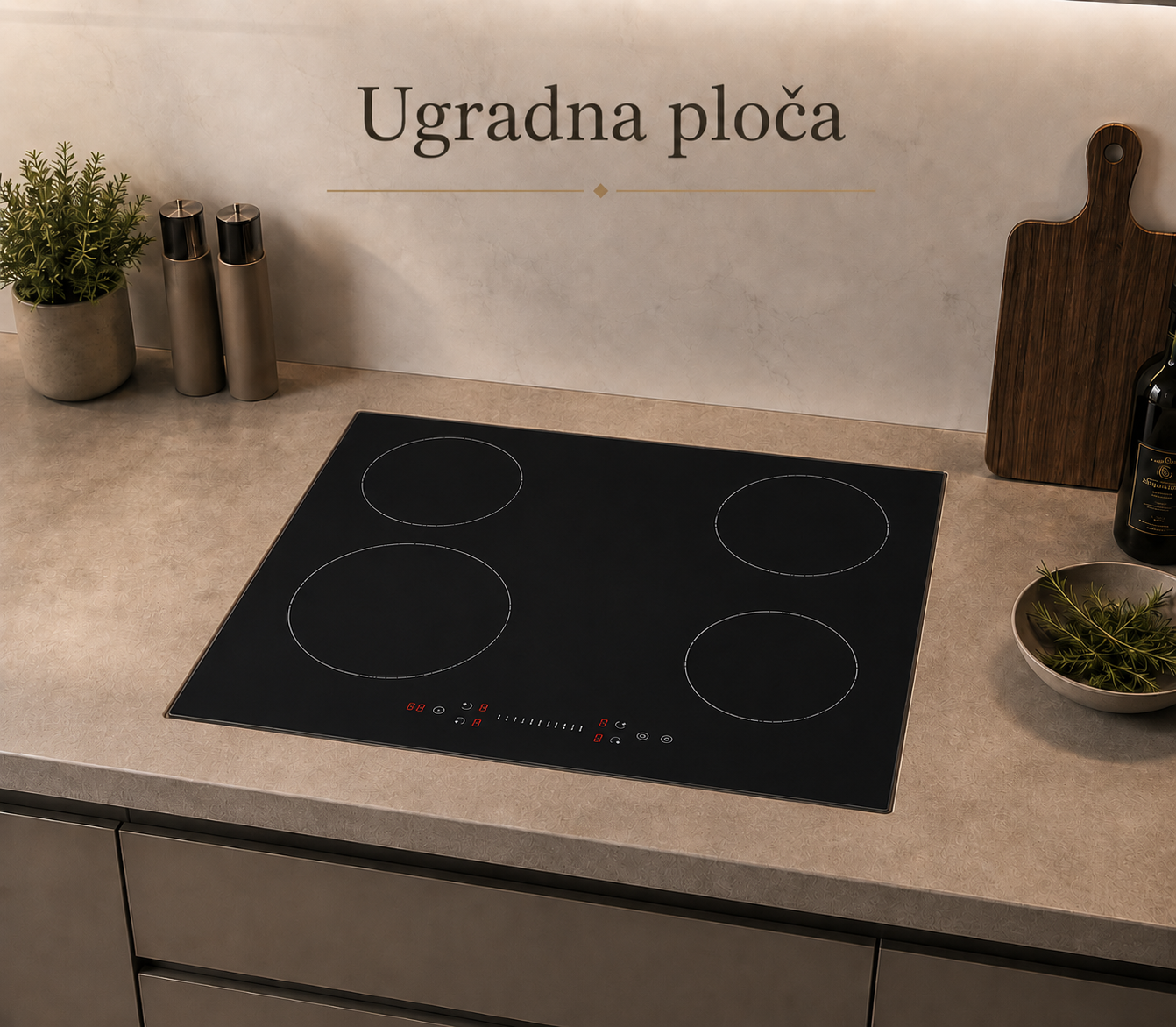 Ugradna indukciona ploča Davoline TRINEL