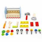 KINDER HOME Drveni alat u torbi,set za igru