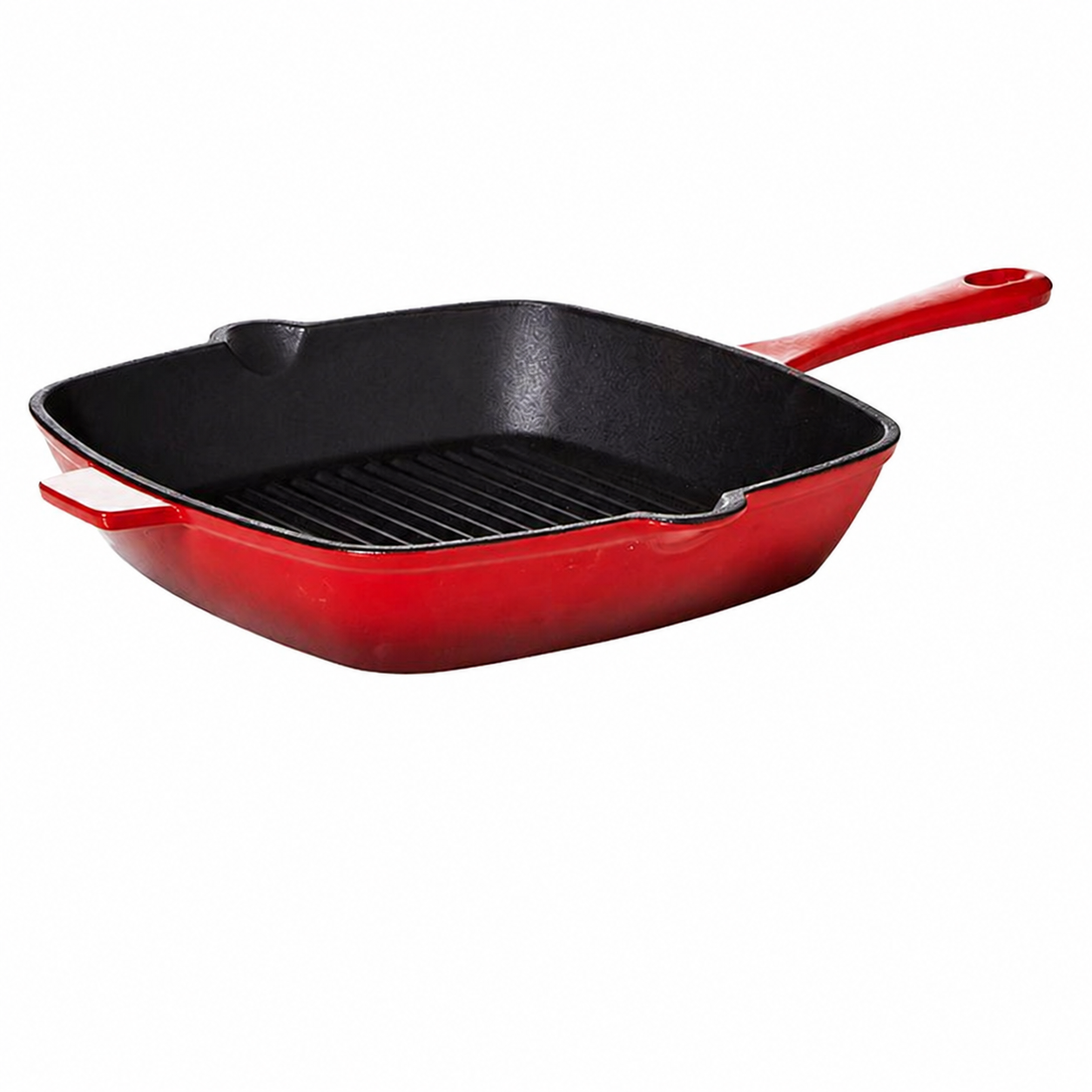 Liveni duboki grill tiganj sa emajlom