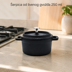 Šerpica od livenog gvožđa 250 ml
