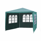 Paviljon zeleni sa stranicama 3 x 3m
