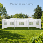 Paviljon sa stranicama 9 × 3 m