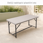 Deciji plasticni sto 120x60