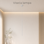 Solvo linijska visilica, 2W, BELA LUX0187