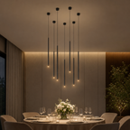 Solvo linijska visilica, 2W, CRNA LUX0186