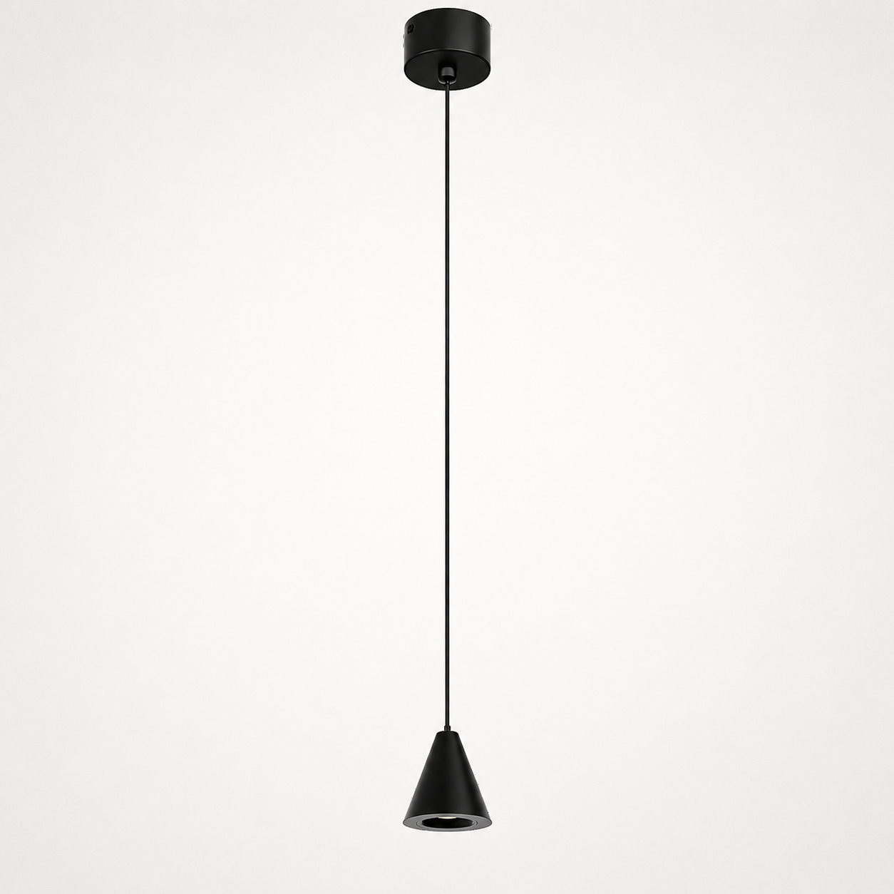 Solvo konusna visilica, 5W, CRNA LUX00191