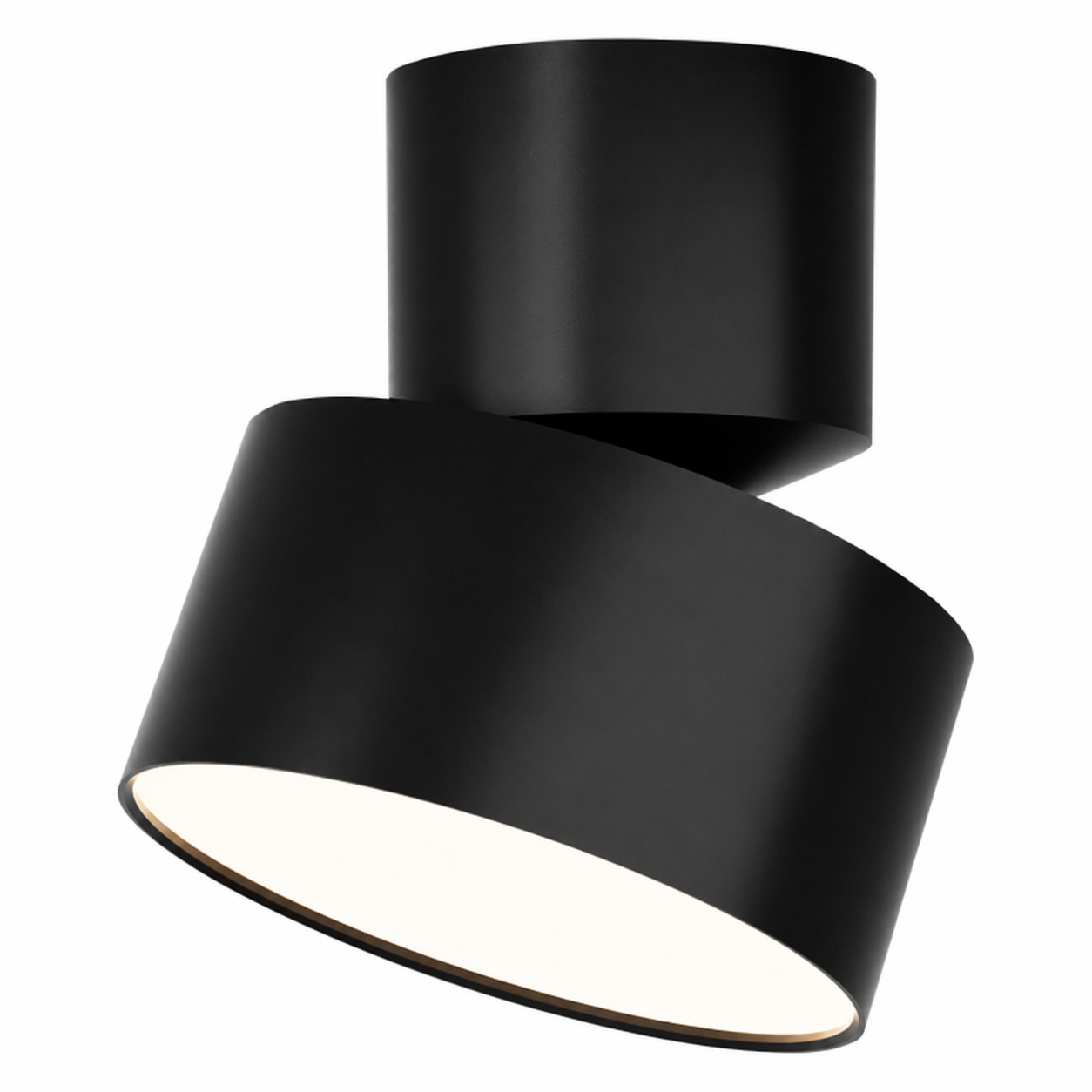Solvo nadgradna svetiljka, 10W, CRNA LUX0160
