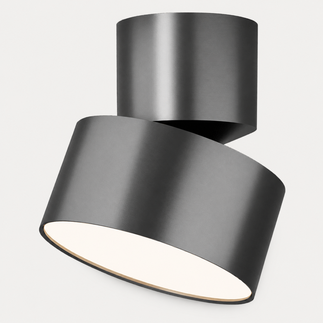 Nadgradna svetiljka, 10W, CRNI NIKL LUX0164