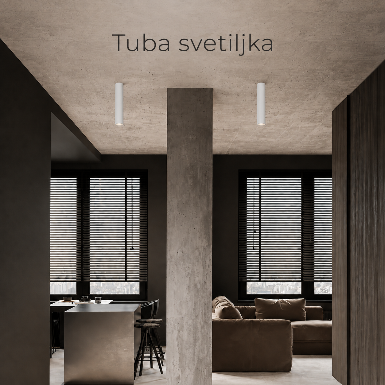 Solvo svetiljka tuba, 10W, BELA LUX0194