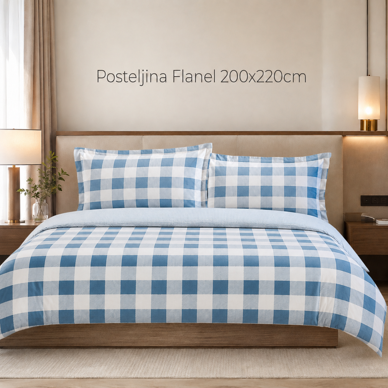 Posteljina Flanel francuski ležaj D4
