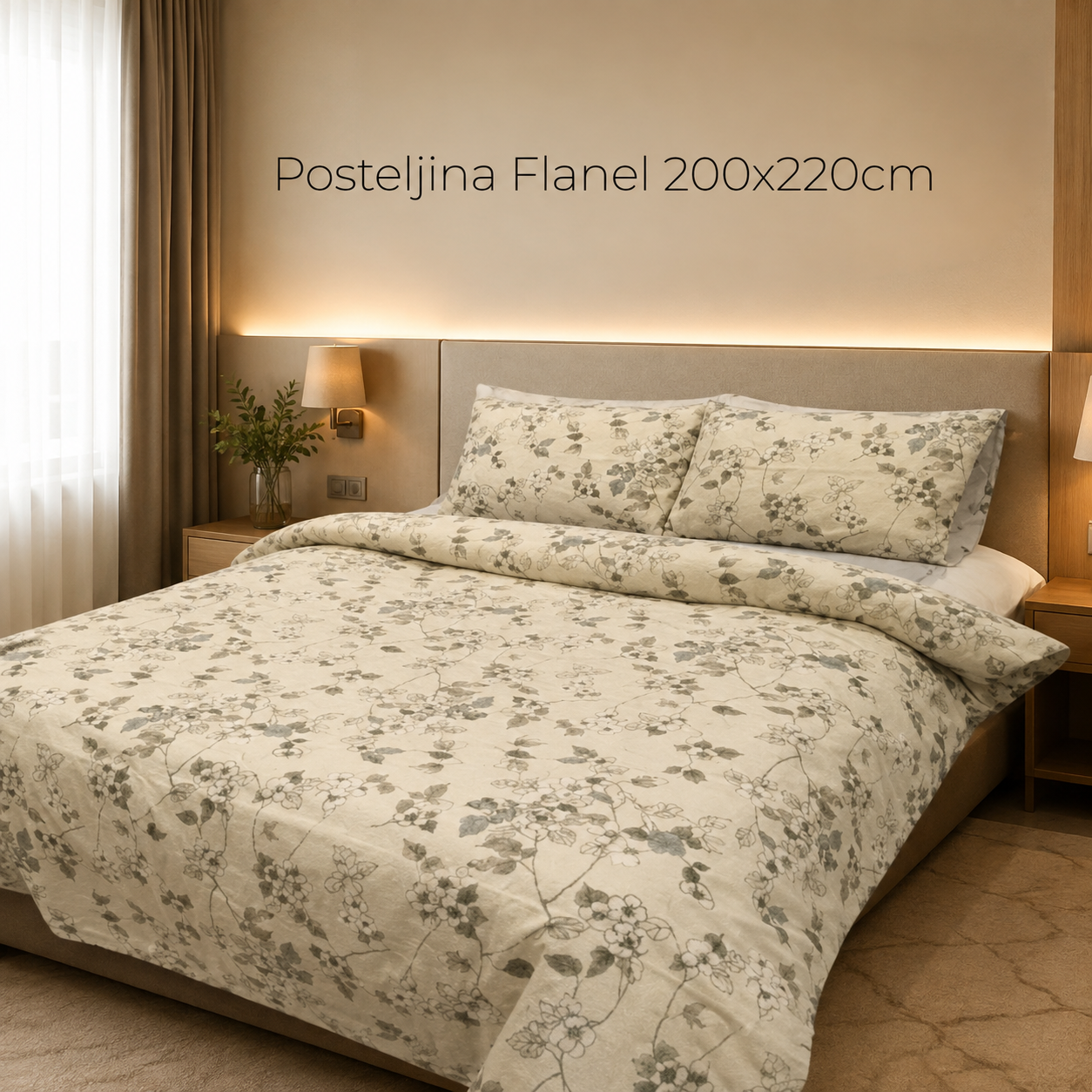 Posteljina Flanel francuski ležaj D5