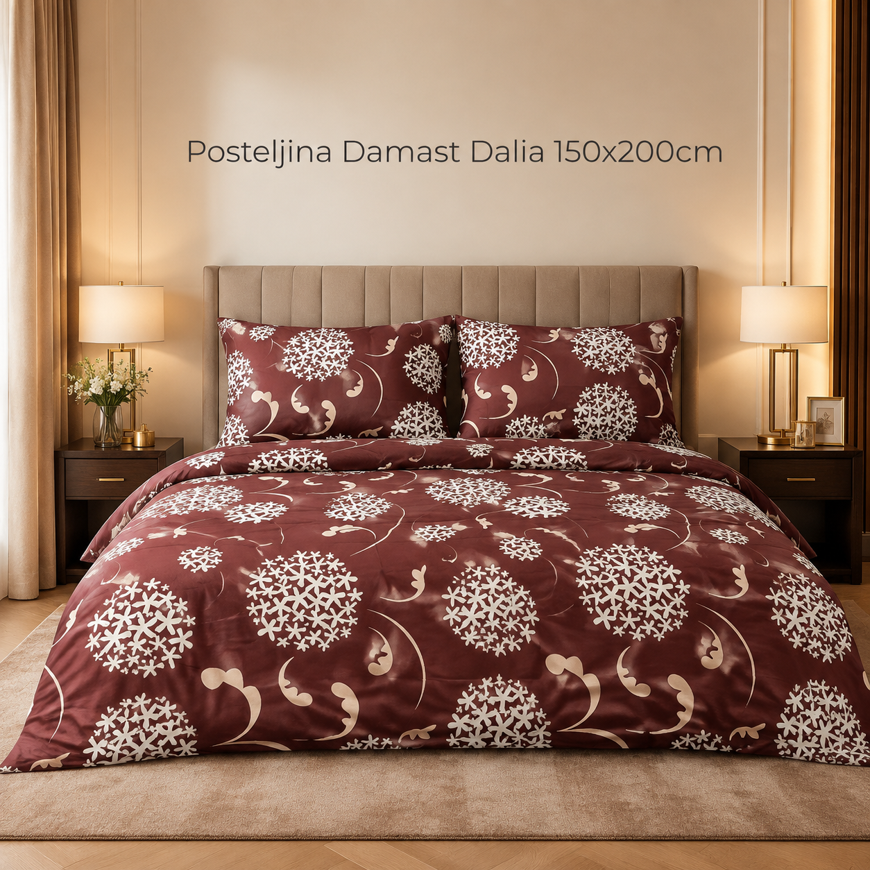 Posteljina Damast Dalia 150x200cm D3
