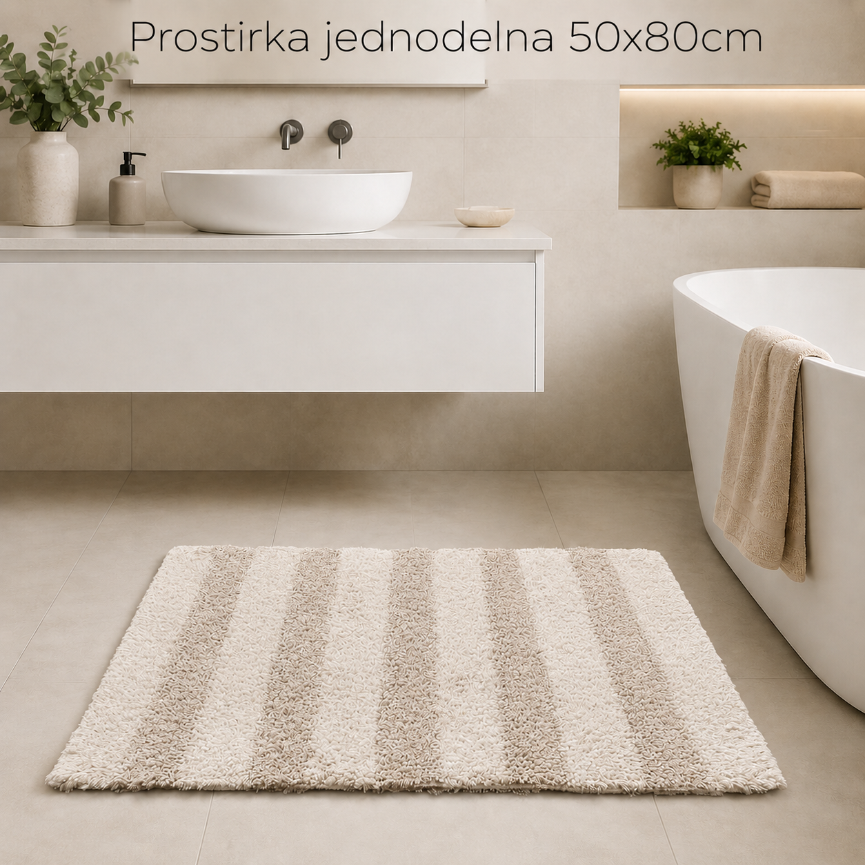 Prostirka jednodelna 50x80cm