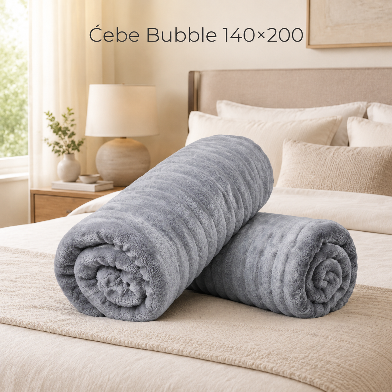 Ćebe Bubble 140×200