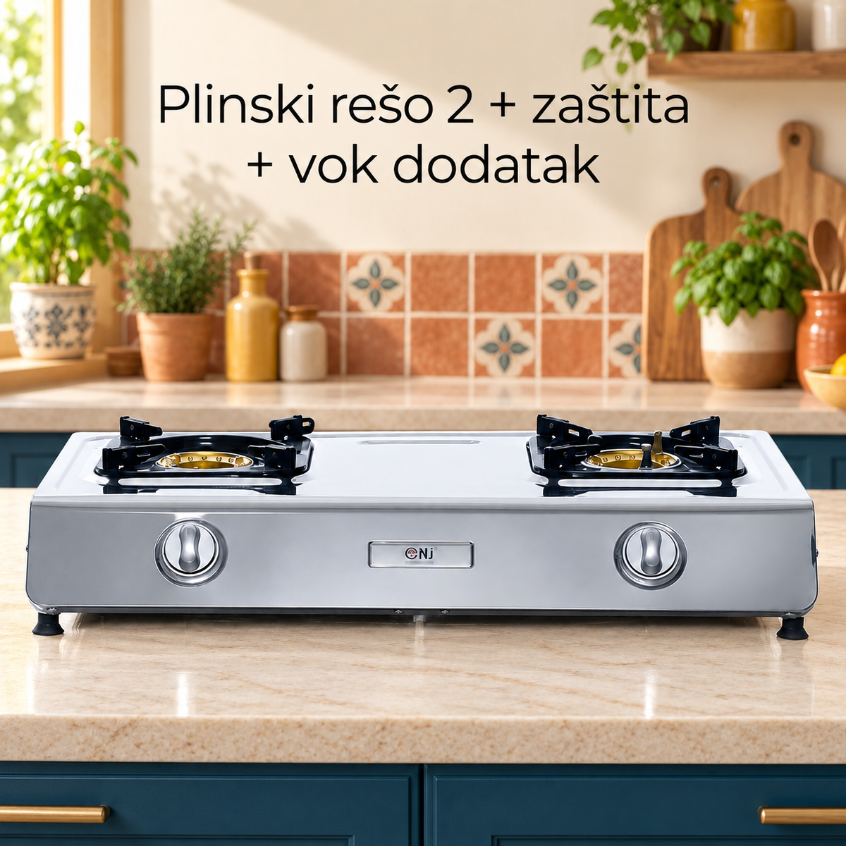 Plinski rešo + zaštita + dodatak za vok