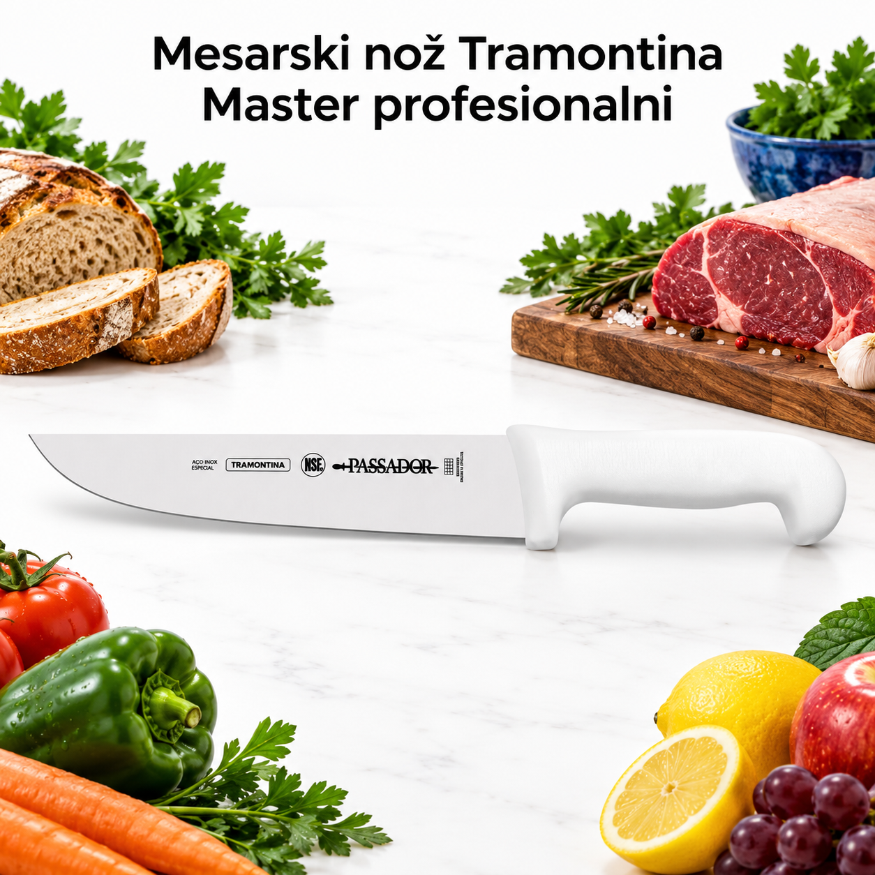 Mesarski nož Tramontina Master profesionalni