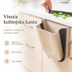 Sklopiva viseća kanta za smeće 9 L