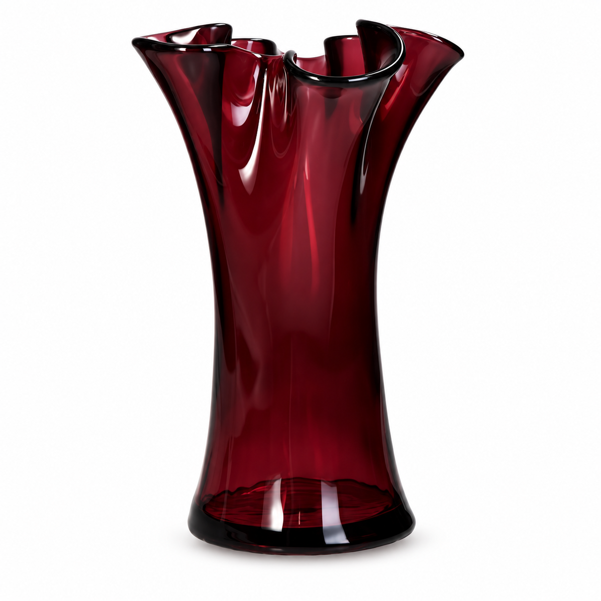 Vaza staklena Recycled Pink