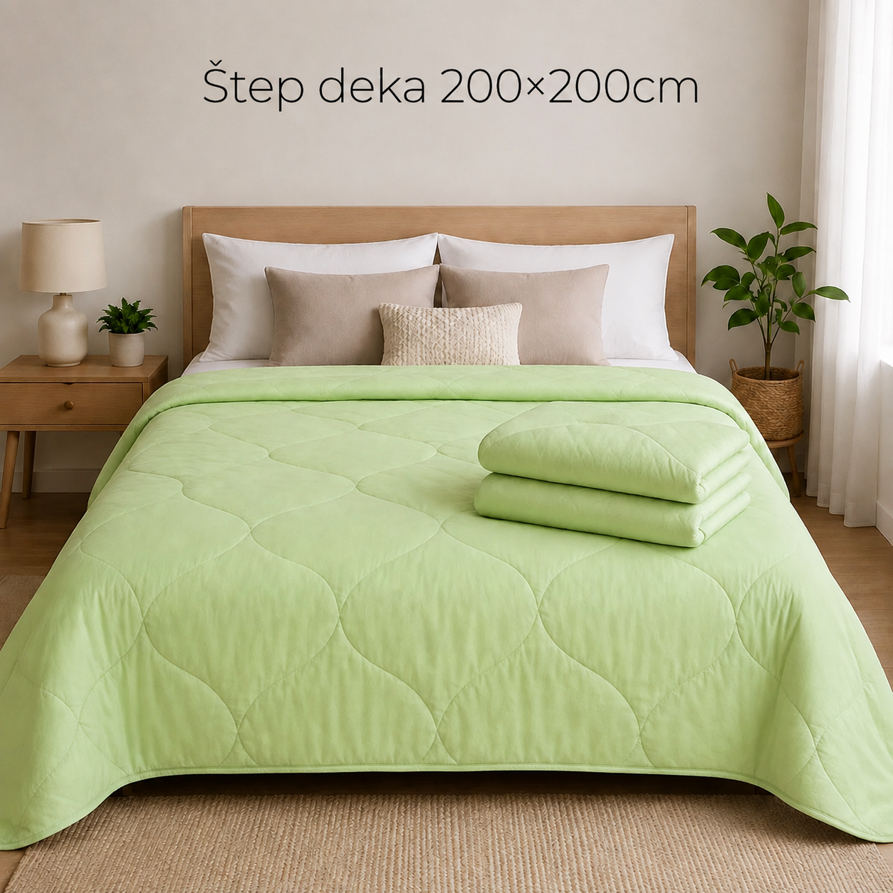 Štep deka 200x200cm