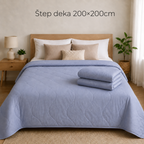Štep deka 200x200cm