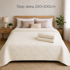 Štep deka 200x200cm