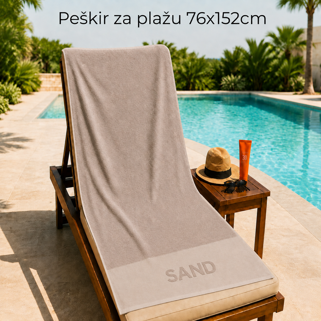 Peškir za plažu 76x152cm