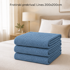 Frotirski prekrivač Lines 200x200cm