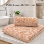 Peškir Leaves 70x130cm, set 2kom