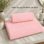 Peškir Zig zag 70x130cm, set 2kom