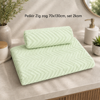 Peškir Zig zag 70x130cm, set 2kom