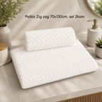 Peškir Zig zag 70x130cm, set 2kom