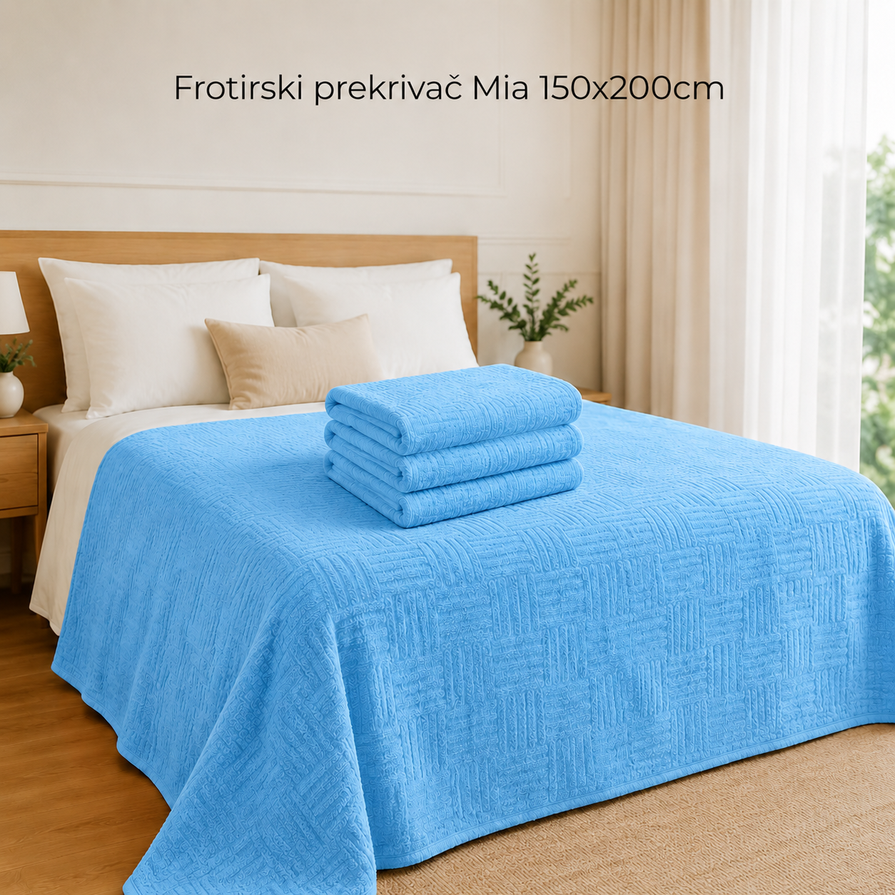 Frotirski prekrivač Mia 150x200cm