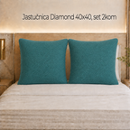 Jastučnica Diamond 40×40, set 2kom