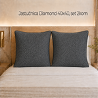 Jastučnica Diamond 40×40, set 2kom