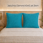 Jastučnica Diamond 40×40, set 2kom