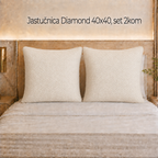 Jastučnica Diamond 40×40, set 2kom