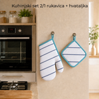 Kuhinjski set 2/1 rukavica + hvataljka