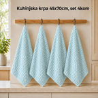 Kuhinjska krpa 45x70cm, set 4kom